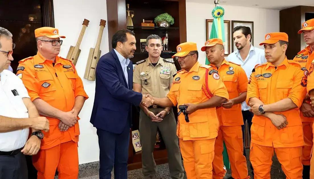 Reconhecimento do Governo e Homenagens aos Bombeiros